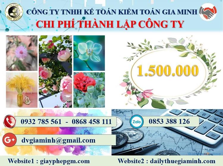 Chi phí thành lập công ty bán buôn phân bón tại Bắc Giang