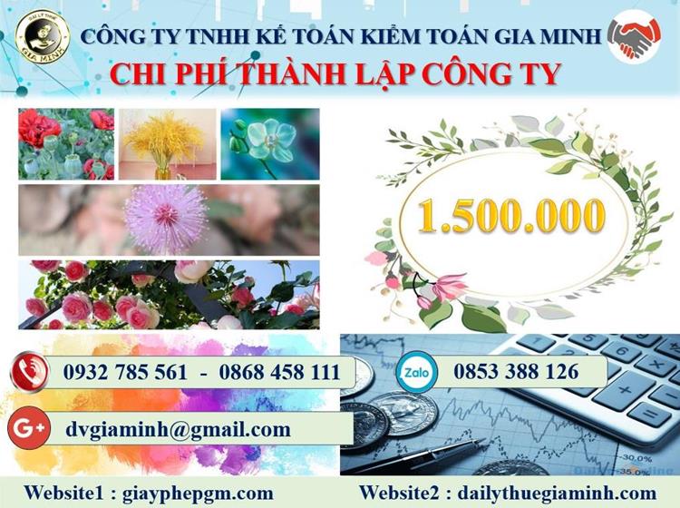 Chi phí thành lập công ty bán buôn phân bón tại Hà Tĩnh