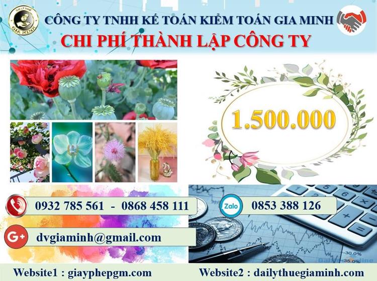 Chi phí thành lập công ty bán buôn phân bón tại Khánh Hòa