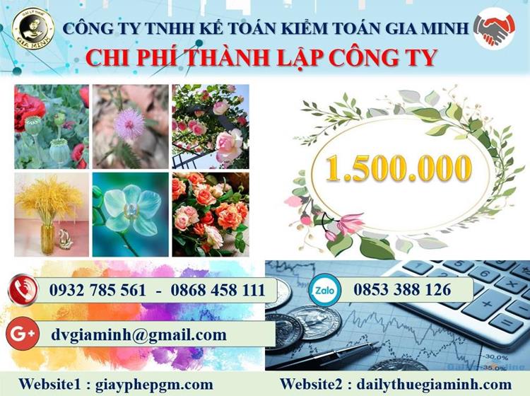 Chi phí thành lập công ty bán buôn phân bón tại Lâm Đồng
