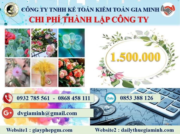 Chi phí thành lập công ty bán buôn phân bón tại Lào Cai