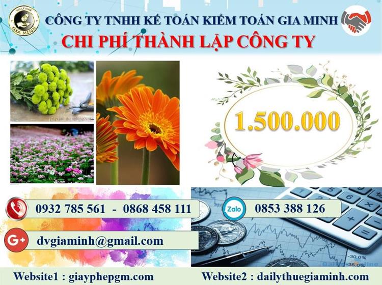 Chi phí thành lập công ty bán buôn phân bón tại Nha Trang