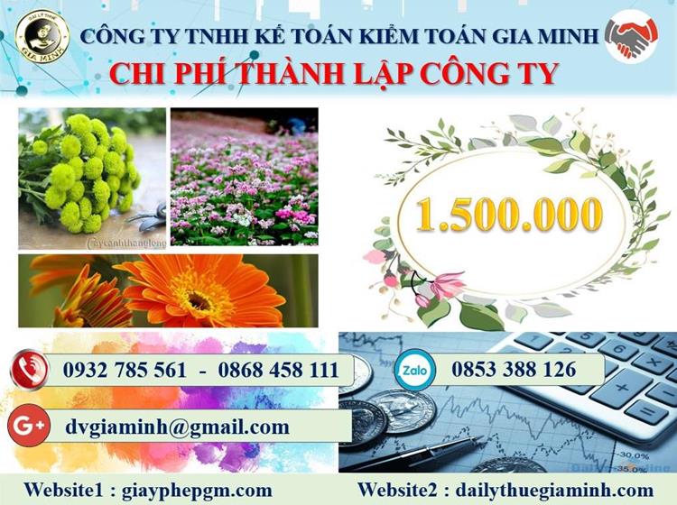 Chi phí thành lập công ty bán buôn phân bón tại Quảng Ninh