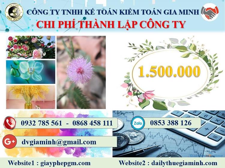 Chi phí thành lập công ty bán buôn phân bón tại Thành Phố Hà Nội