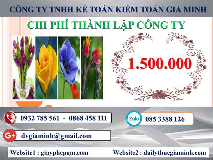Chi phí thành lập công ty kinh doanh nhôm kính tại Hà Giang