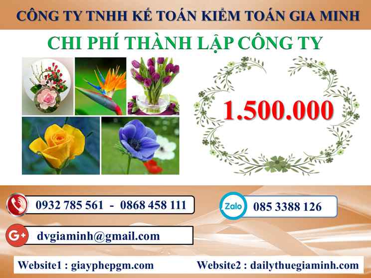 Chi phí thành lập công ty kinh doanh nhôm kính tại Nha Trang