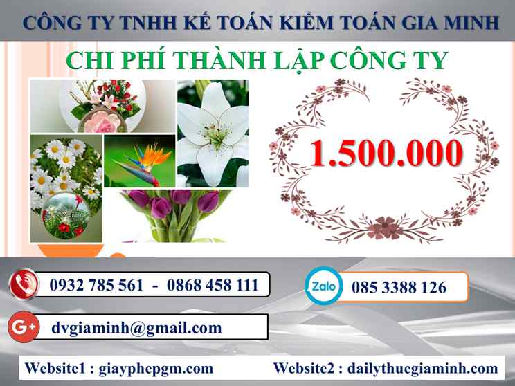 Chi phí thành lập công ty kinh doanh nhôm kính tại Quảng Ninh