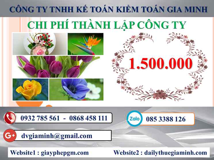 Chi phí thành lập công ty kinh doanh nhôm kính tại Thành phố Đà Nẵng