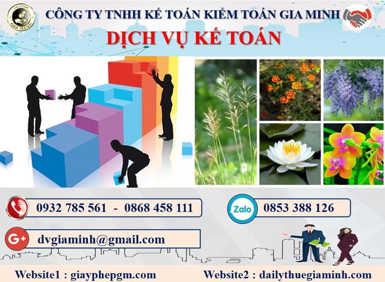 Thủ tục dịch vụ kế toán ở Bắc Ninh