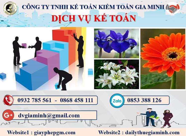Thủ tục dịch vụ kế toán ở Ninh Bình