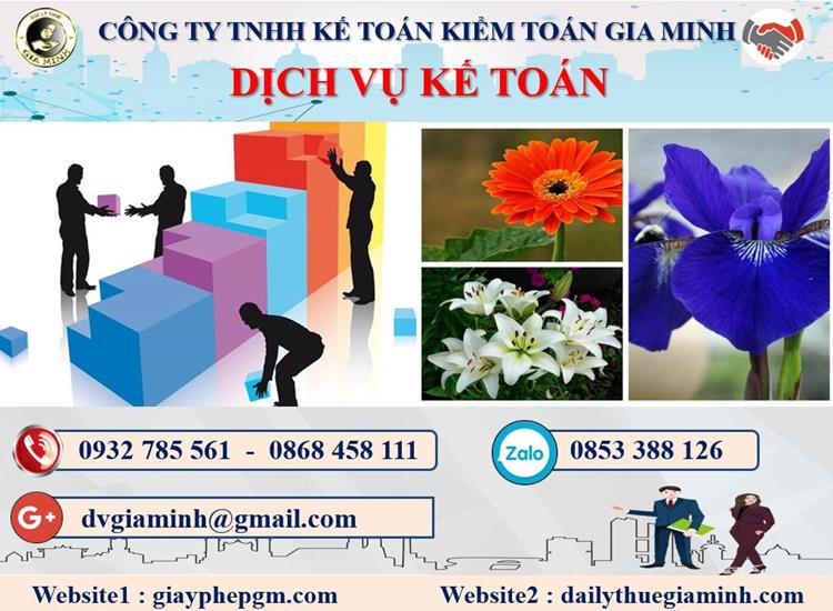Thủ tục dịch vụ kế toán ở Ninh Thuận
