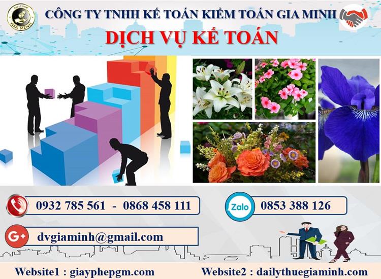 Thủ tục dịch vụ kế toán ở Quận Ninh Kiều