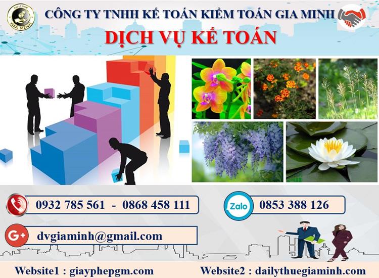 Thủ tục dịch vụ kế toán ở Quận Thanh Xuân