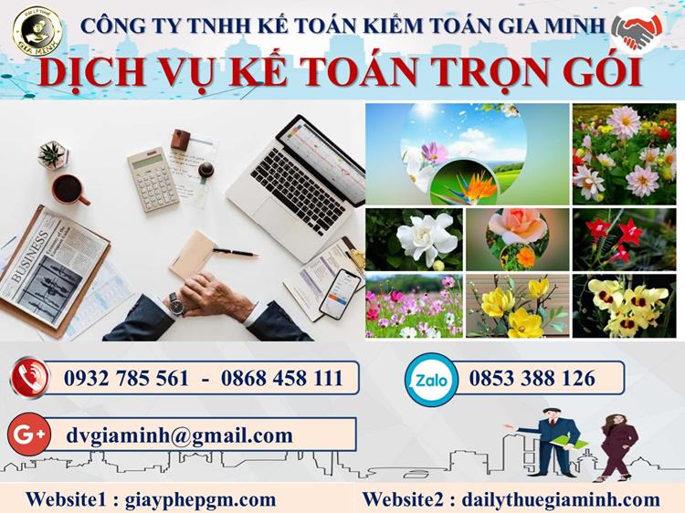 Thuê dịch vụ kế toán trọn gói tại Nghệ An