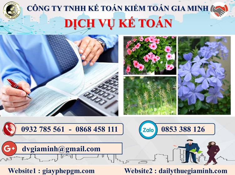 Dịch vụ kế toán uy tín nhất tại Huyện Thanh Oai