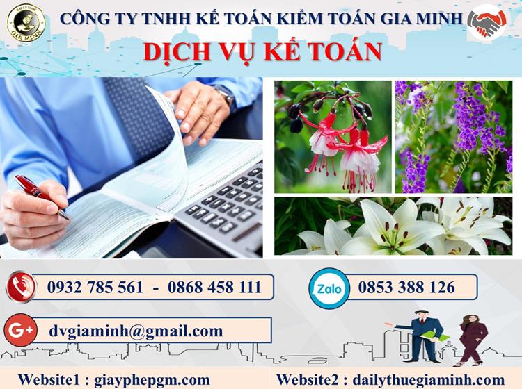 Dịch vụ kế toán uy tín nhất tại Quận Ninh Kiều