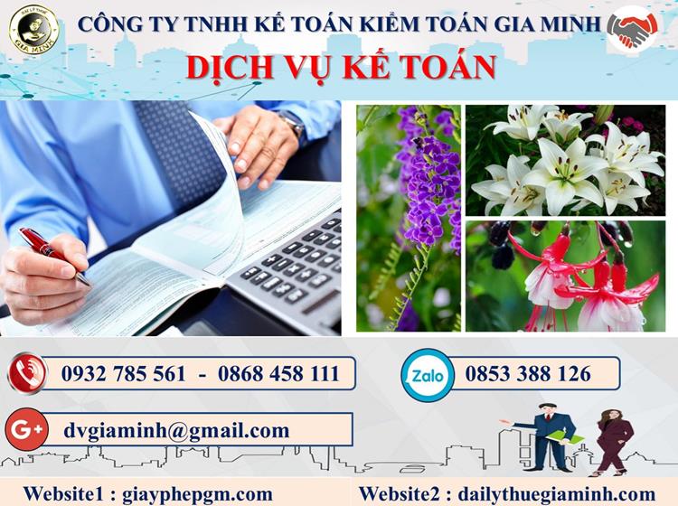 Dịch vụ kế toán uy tín nhất tại Quận Ô Môn