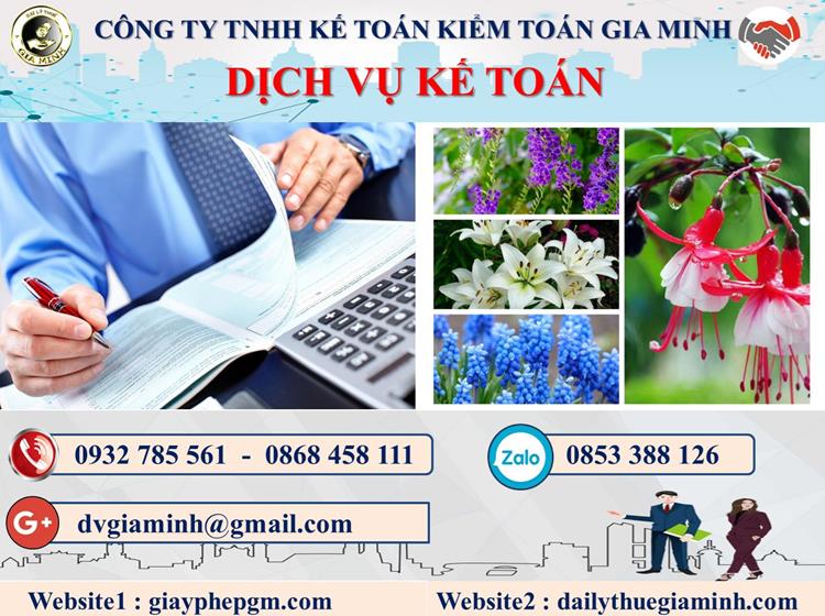 Dịch vụ kế toán uy tín nhất tại Tuyên Quang