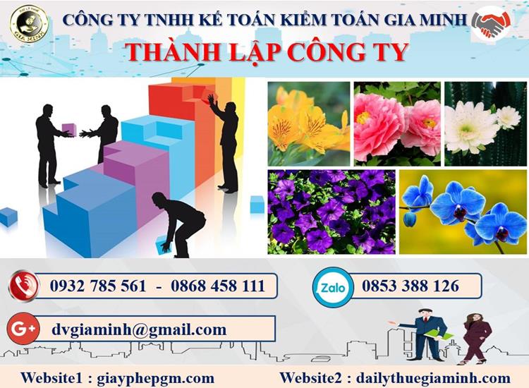 Dịch vụ thành lập doanh nghiệp tại Huyện Phúc Thọ