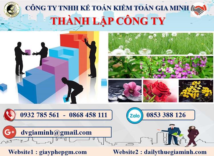 Dịch vụ thành lập doanh nghiệp tại Ninh Thuận