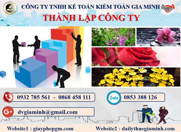 Dịch vụ thành lập doanh nghiệp tại Quận Tân Bình