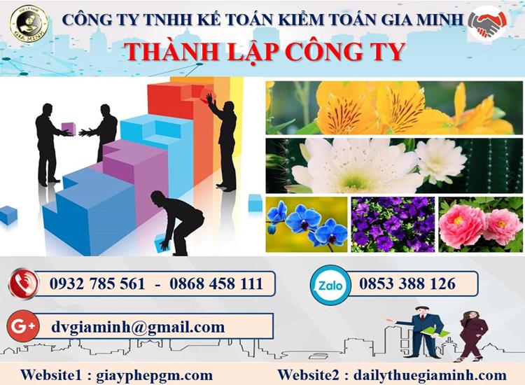 Dịch vụ thành lập doanh nghiệp tại Quảng Bình