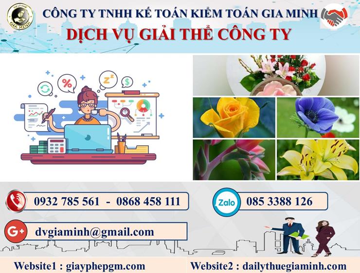 Thủ tục dịch vụ giải thể công ty trọn gói tại Huyện Hoà Vang