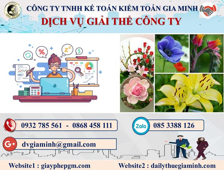 Thủ tục dịch vụ giải thể công ty trọn gói tại Nha Trang