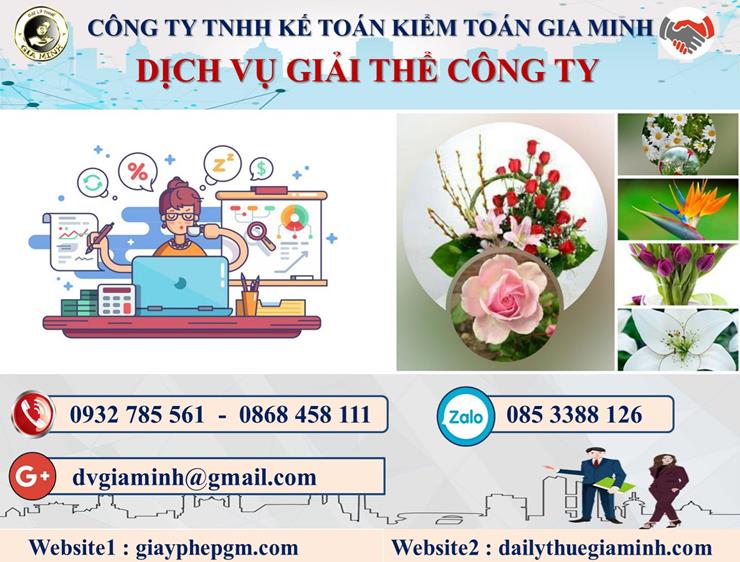 Thủ tục dịch vụ giải thể công ty trọn gói tại Ninh Bình