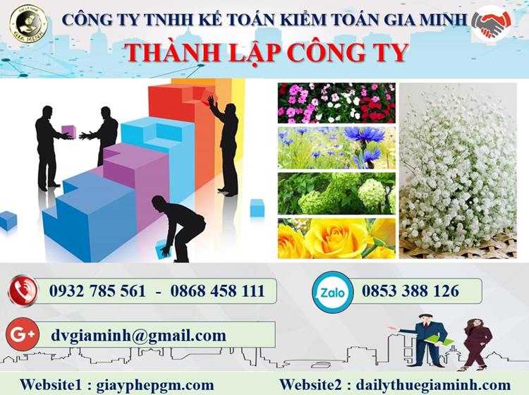 Thủ tục thành lập công ty bán buôn phân bón tại Nam Định
