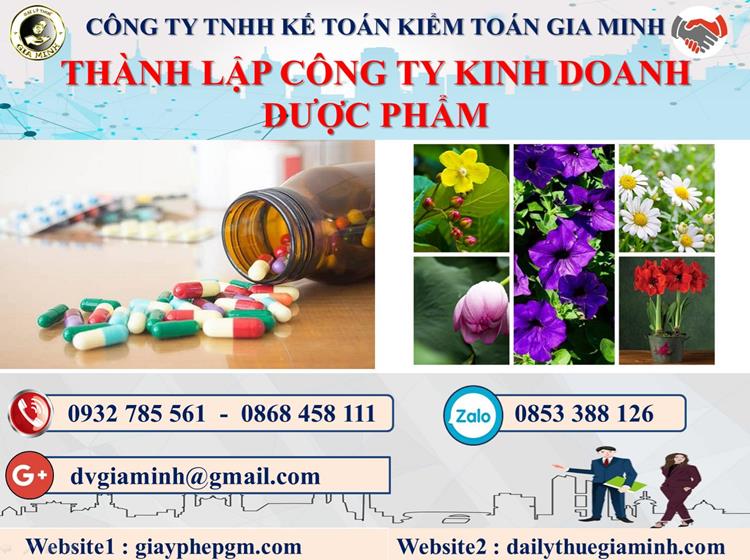 Thủ tục thành lập công ty kinh doanh dược phẩm tại An Giang