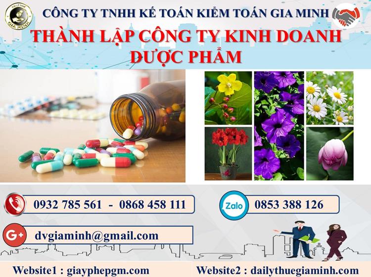 Thủ tục thành lập công ty kinh doanh dược phẩm tại Bà Rịa Vũng Tàu