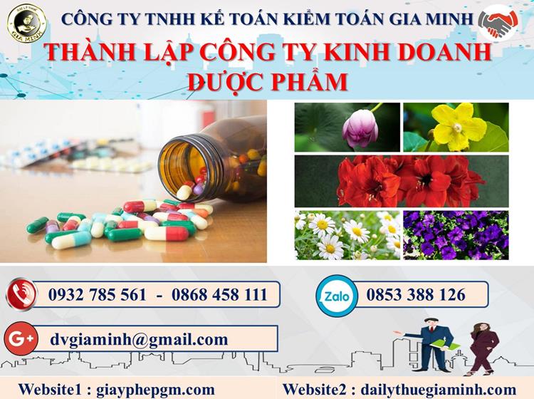 Thủ tục thành lập công ty kinh doanh dược phẩm tại Bắc Ninh