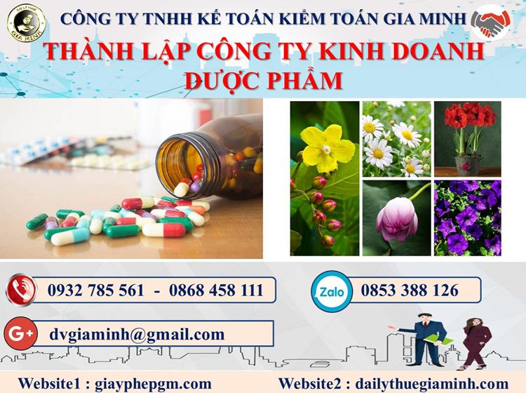 Thủ tục thành lập công ty kinh doanh dược phẩm tại Bình Thuận