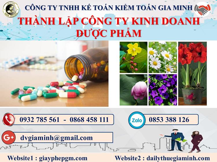 Thủ tục thành lập công ty kinh doanh dược phẩm tại Đắk Lắk