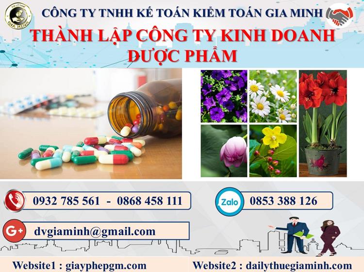 Thủ tục thành lập công ty kinh doanh dược phẩm tại Đắk Nông