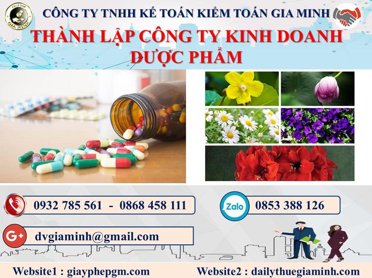 Thủ tục thành lập công ty kinh doanh dược phẩm tại Gia Lai