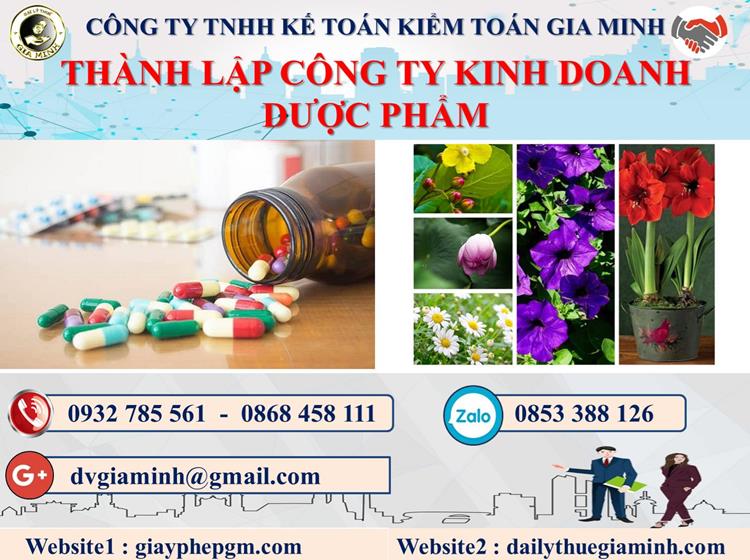 Thủ tục thành lập công ty kinh doanh dược phẩm tại Hà Nam