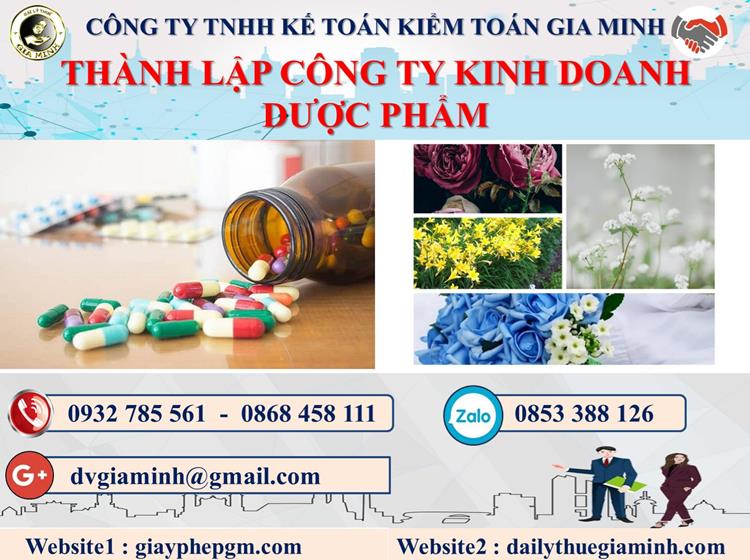 Thủ tục thành lập công ty kinh doanh dược phẩm tại Huyện Phong Điền