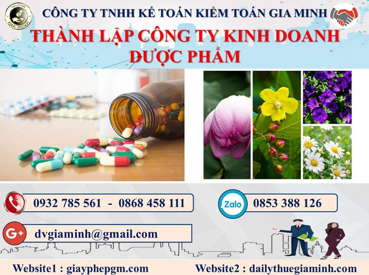 Thủ tục thành lập công ty kinh doanh dược phẩm tại Huyện Thường Tín