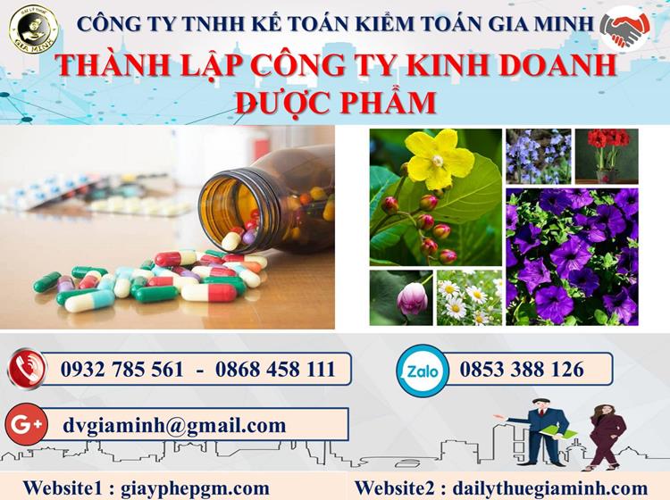 Thủ tục thành lập công ty kinh doanh dược phẩm tại Huyện Ứng Hòa