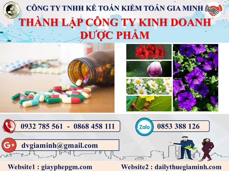 Thủ tục thành lập công ty kinh doanh dược phẩm tại Kon Tum