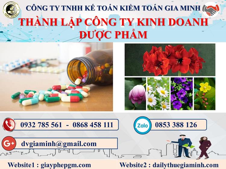 Thủ tục thành lập công ty kinh doanh dược phẩm tại Lâm Đồng