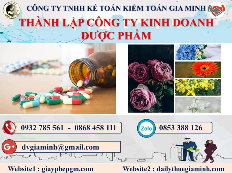Thủ tục thành lập công ty kinh doanh dược phẩm tại Nha Trang