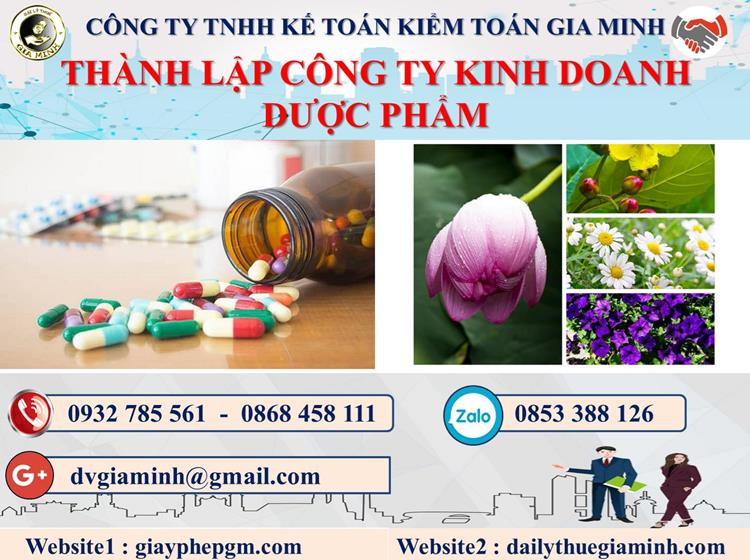 Thủ tục thành lập công ty kinh doanh dược phẩm tại Quận Bình Thạnh