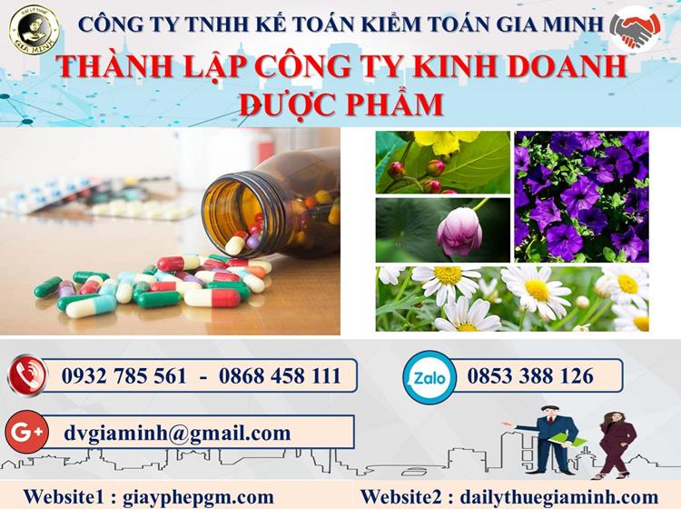 Thủ tục thành lập công ty kinh doanh dược phẩm tại Quận Nam Từ Liêm