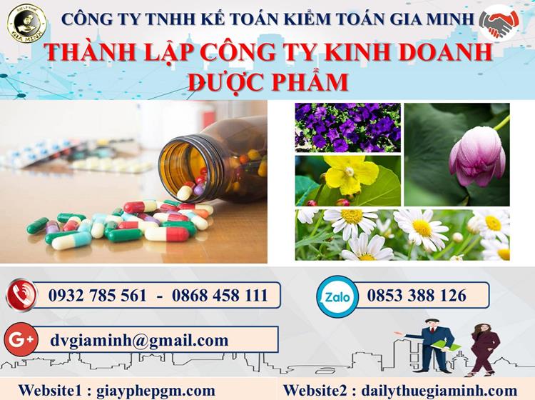Thủ tục thành lập công ty kinh doanh dược phẩm tại Quận Thanh Xuân