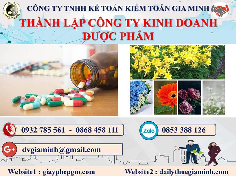 Thủ tục thành lập công ty kinh doanh dược phẩm tại Thành phố Đà Nẵng