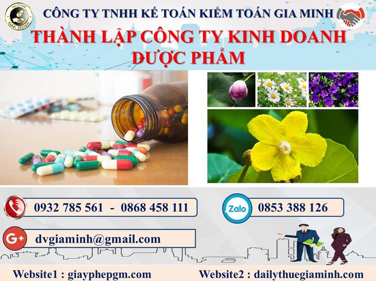 Thủ tục thành lập công ty kinh doanh dược phẩm tại Thành Phố Hồ Chí Minh