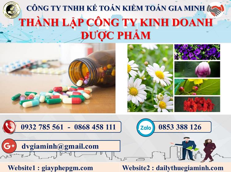 Thủ tục thành lập công ty kinh doanh dược phẩm tại Thừa Thiên Huế
